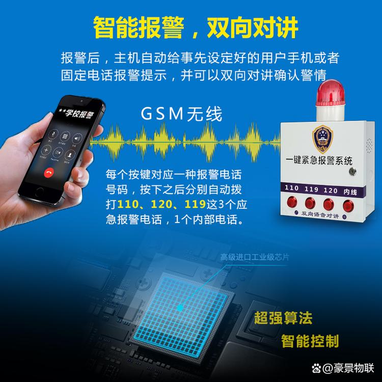 IP紧急报警主机 现代安全防护的重要工具与核心设备